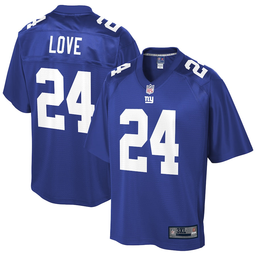 New York Giants Julian Love Big Tall NFL jersey front view