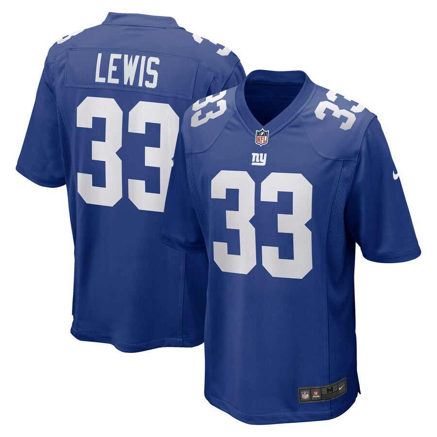 New York Giants Dion Lewis NFL jersey front view
