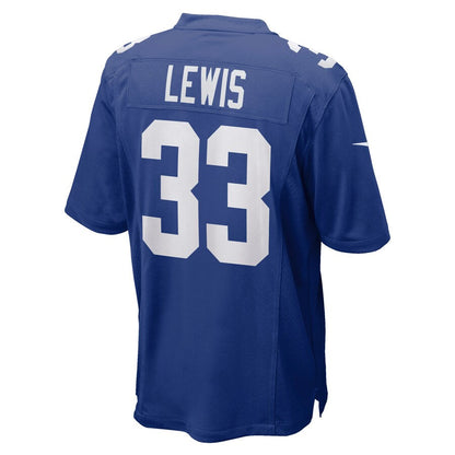 New York Giants Dion Lewis NFL jersey front view
