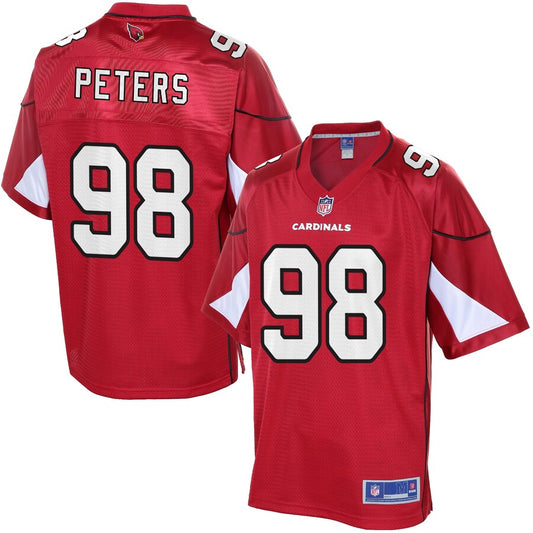 Arizona Cardinals Corey Peters Cardinal NFL jersey front view