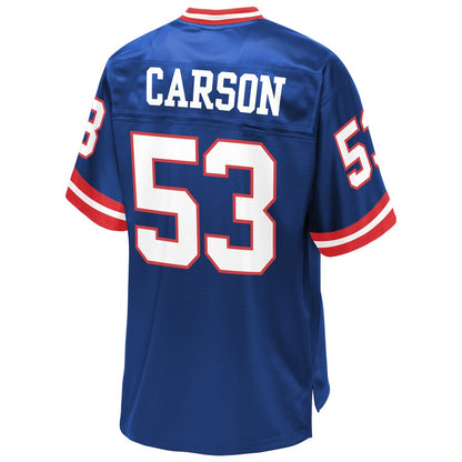 New York Giants Harry Carson NFL jersey front view
