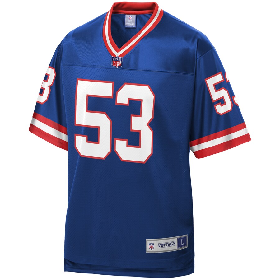 New York Giants Harry Carson NFL jersey front view