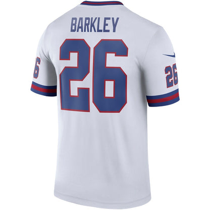 New York Giants Saquon Barkley Legend NFL jersey front view