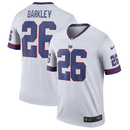 New York Giants Saquon Barkley Legend NFL jersey front view