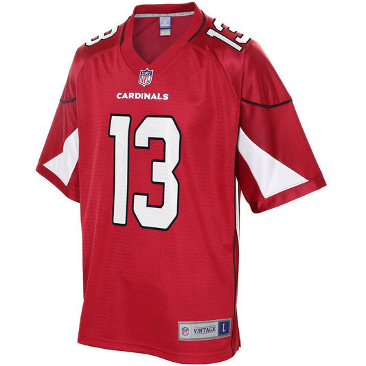 Arizona Cardinals Kurt Warner Cardinal NFL jersey front view