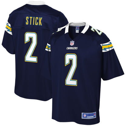 Los Angeles Chargers Easton Stick NFL jersey front view