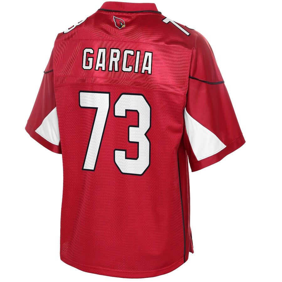 Arizona Cardinals Max Garcia Cardinal NFL jersey front view