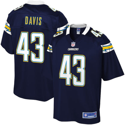 Los Angeles Chargers Michael Davis NFL jersey front view