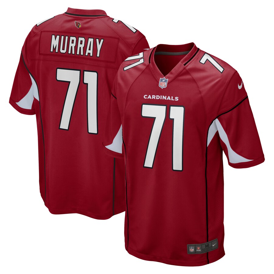 Arizona Cardinals Justin Murray Cardinal NFL jersey front view