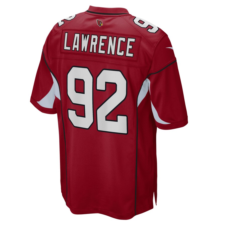 Arizona Cardinals Rashard Lawrence Cardinal NFL jersey front view