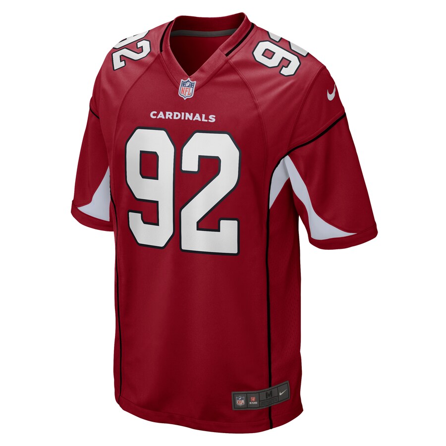 Arizona Cardinals Rashard Lawrence Cardinal NFL jersey front view
