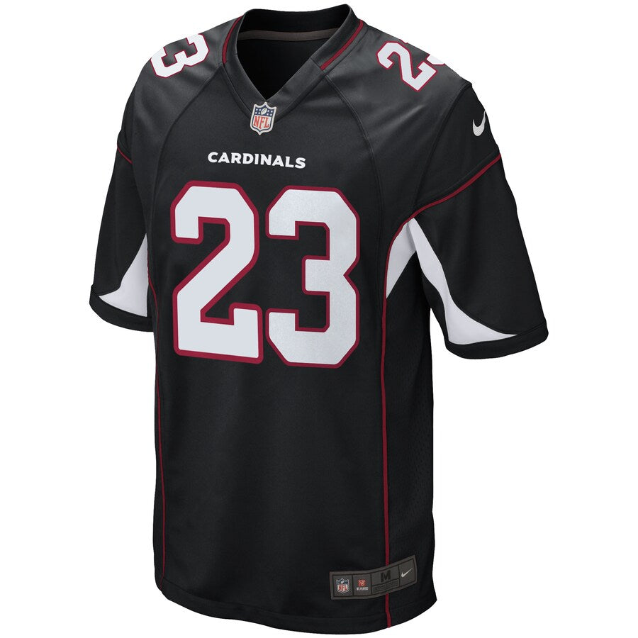 ARI AP Black Game Jersey rtj football 3281