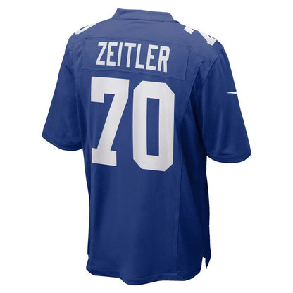 New York Giants Kevin Zeitler NFL jersey front view