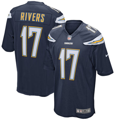 Los Angeles Chargers Philip Rivers NFL jersey front view
