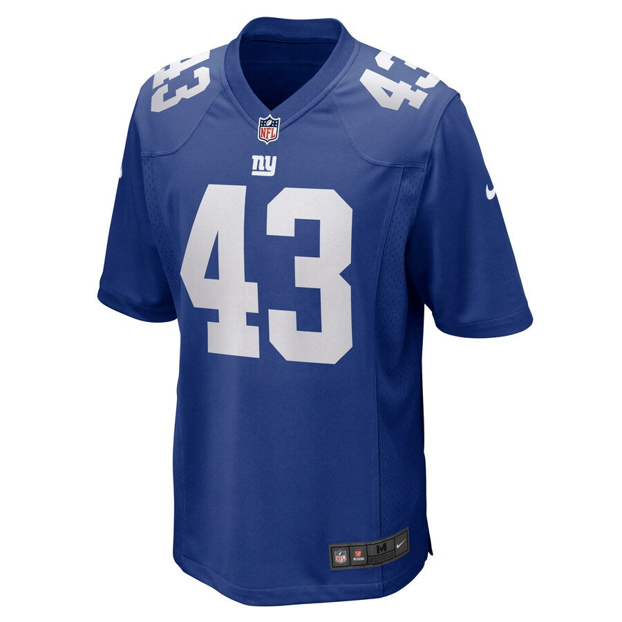 New York Giants Nate Ebner NFL jersey front view