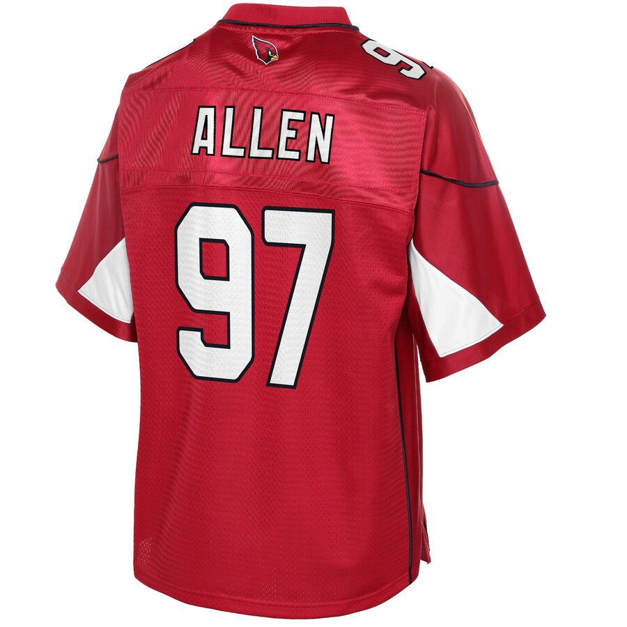 Arizona Cardinals Zach Allen Cardinal Big Tall NFL jersey front view