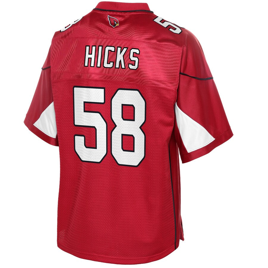 Arizona Cardinals Hicks Cardinal Big Tall NFL jersey front view