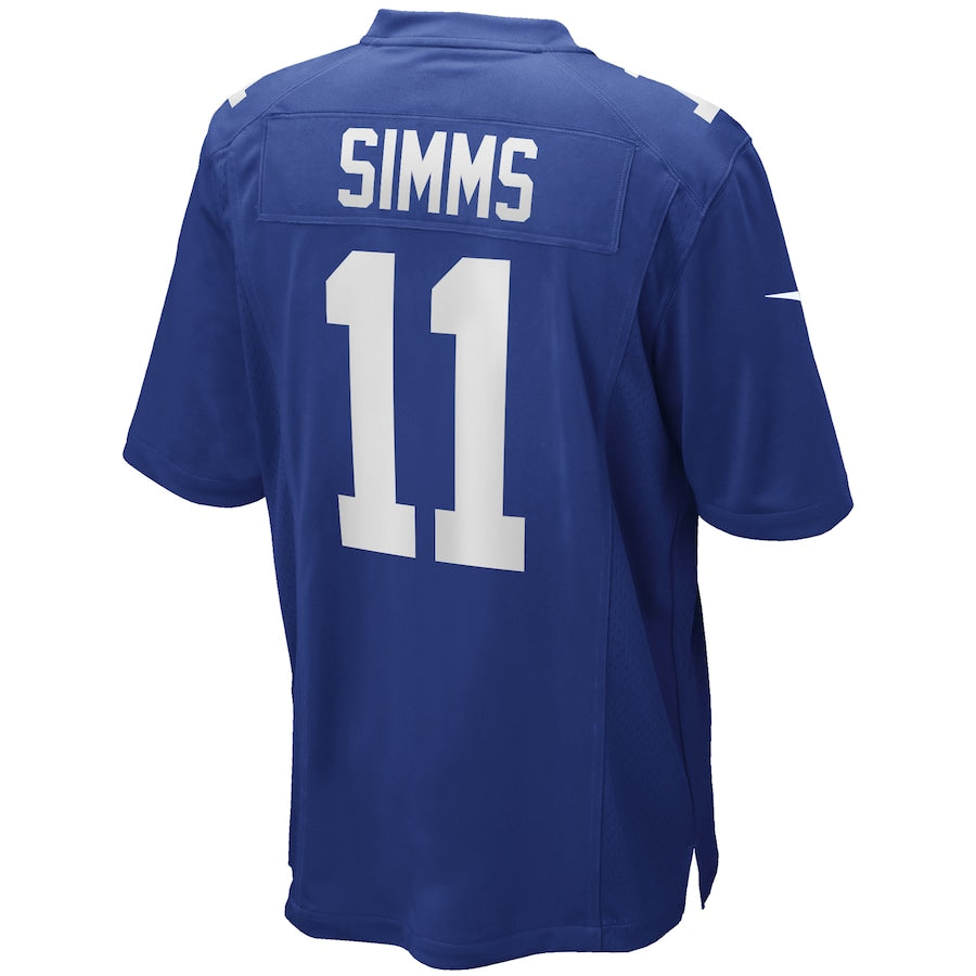 New York Giants Phil Simms NFL jersey front view
