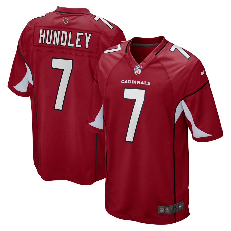 Arizona Cardinals Brett Hundley Cardinal NFL jersey front view