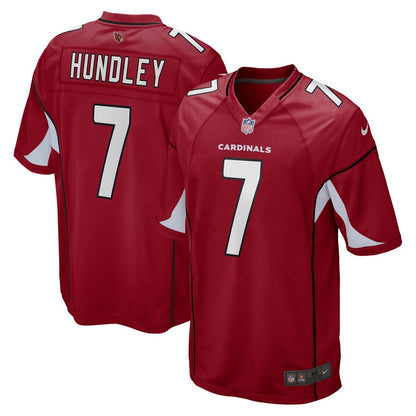 Arizona Cardinals Brett Hundley Cardinal NFL jersey front view