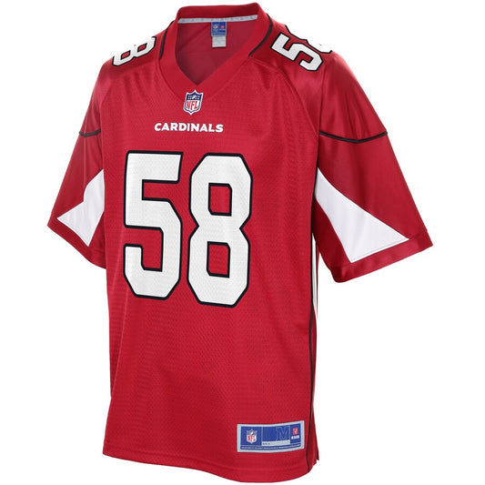 ARI JH  Pro Line Cardinal Team Jersey rtj football 3263