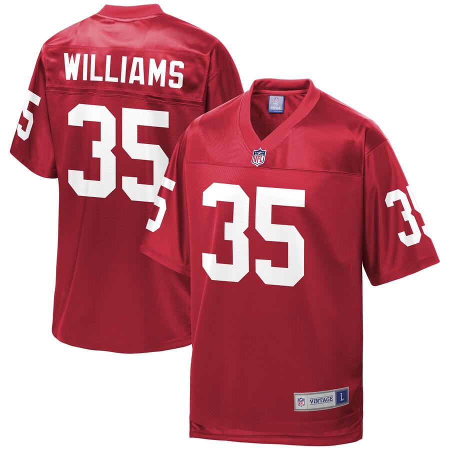 Arizona Cardinals Aeneas Williams Cardinal NFL jersey front view