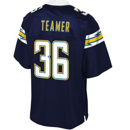 Los Angeles Chargers Roderic Teamer NFL jersey front view