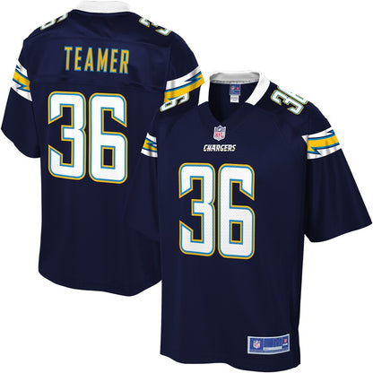 Los Angeles Chargers Roderic Teamer NFL jersey front view