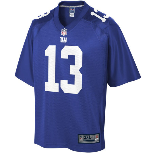 NYG RR White Jr  Pro Line Royal Big Tall Team Jersey rtj football 3049