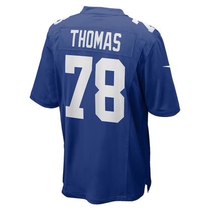 New York Giants Andrew Thomas Draft First Round NFL jersey front view