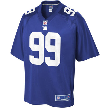 NYG CS  Pro Line Royal Team Jersey rtj football 3115