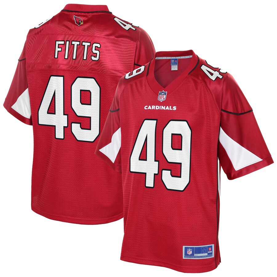 Arizona Cardinals Kylie Fitts Cardinal NFL jersey front view