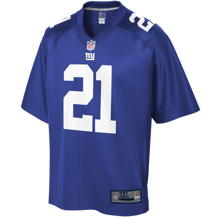NYG JP  Pro Line Royal Big Tall Jersey rtj football 3048