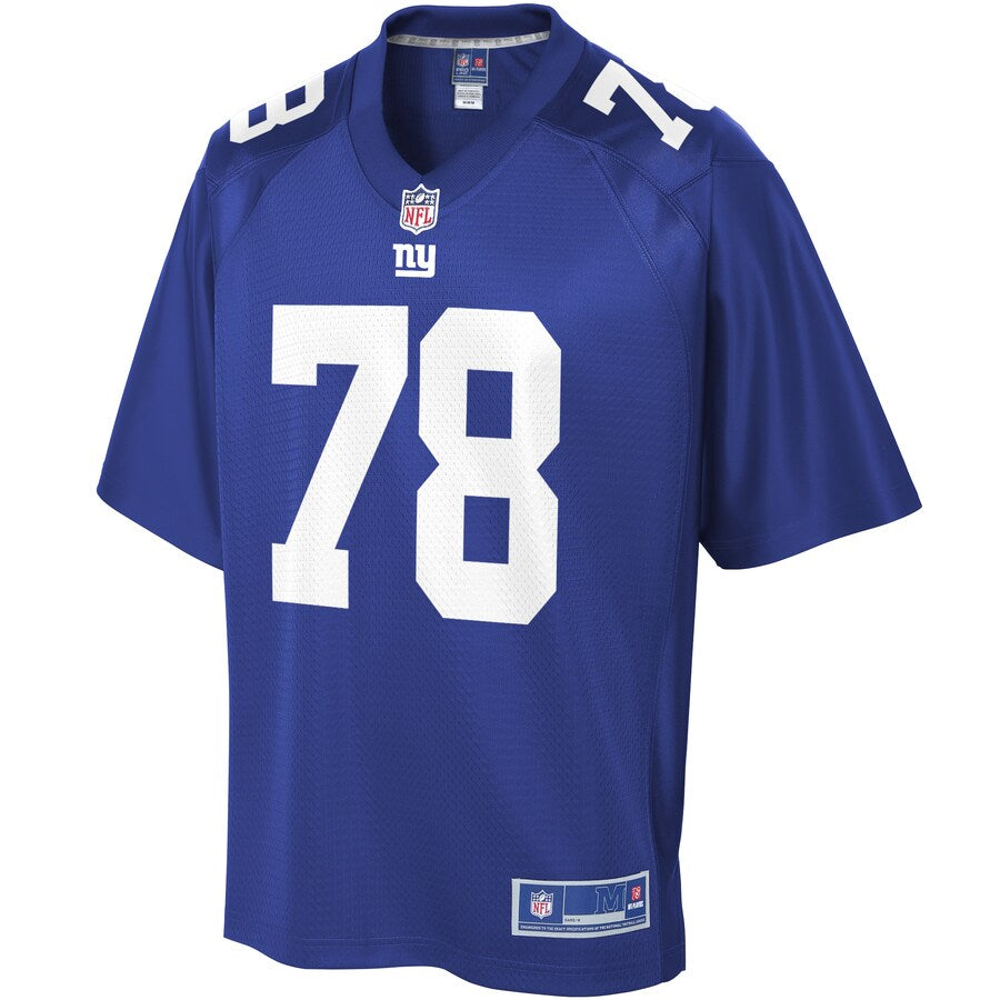 NYG GA  Pro Line Royal Jersey rtj football 3126