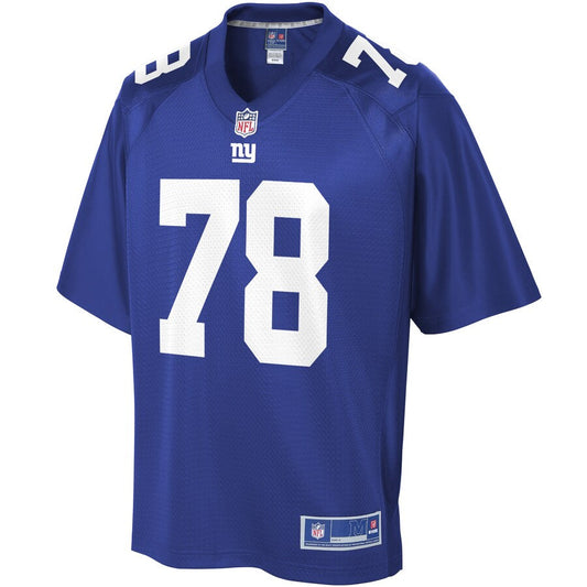 NYG GA  Pro Line Royal Jersey rtj football 3126