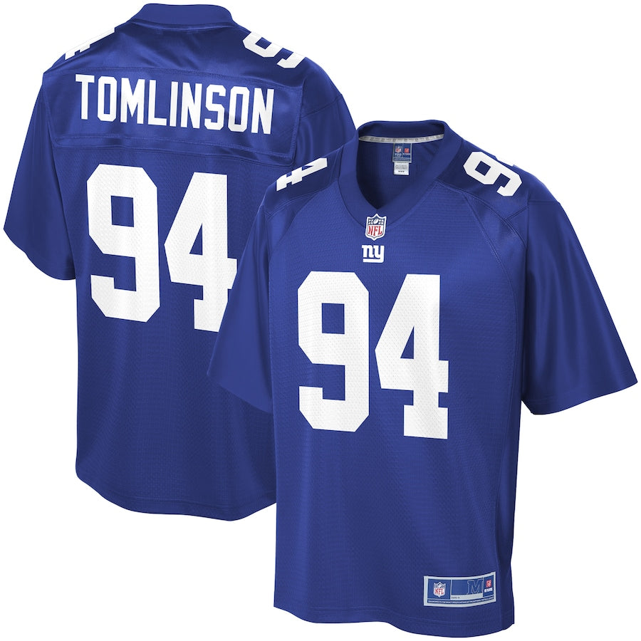 NYG DT  Pro Line Royal Team Color Jersey rtj football 3068