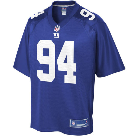 NYG DT  Pro Line Royal Team Color Jersey rtj football 3068