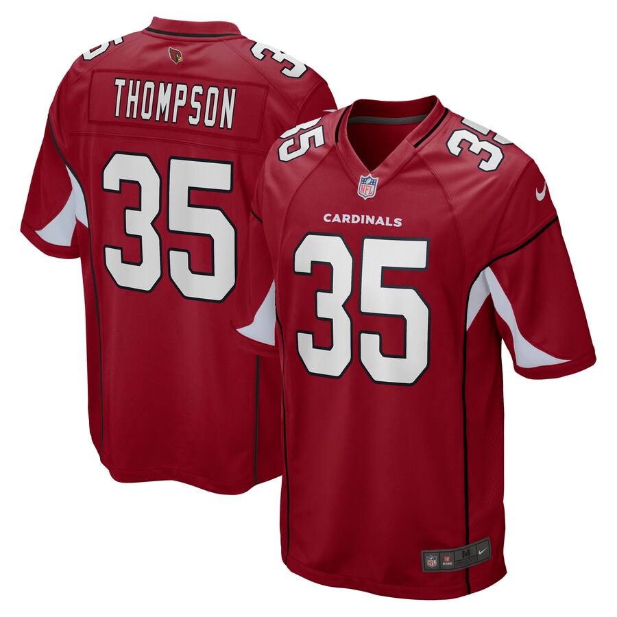 Arizona Cardinals Deionte Thompson Cardinal NFL jersey front view