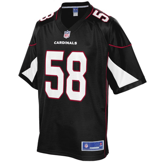 ARI JH  Pro Line Black Alternate Team Jersey rtj football 3275