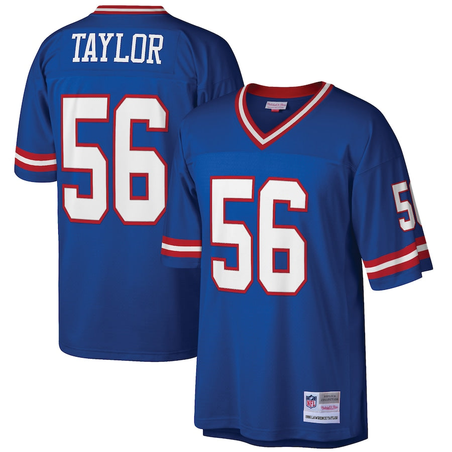 NYG LR Big Tall 1986 Jersey rtj football 3176
