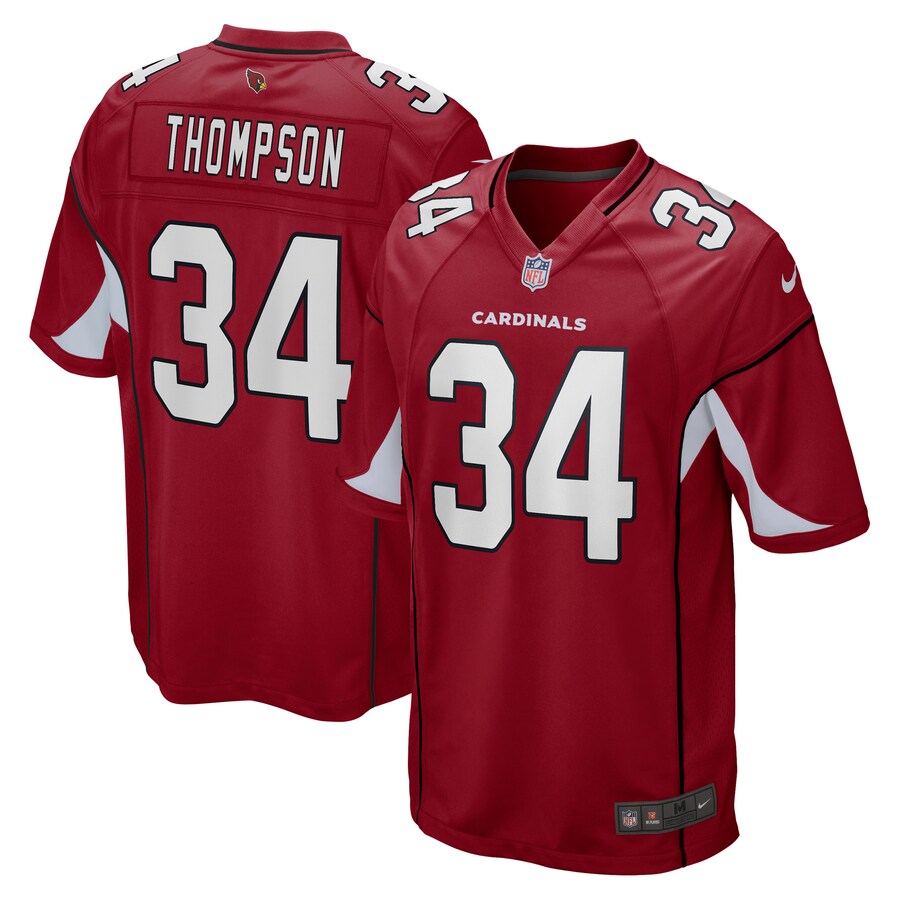 Arizona Cardinals Jalen Thompson Cardinal NFL jersey front view