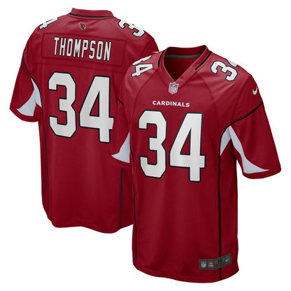 Arizona Cardinals Jalen Thompson Cardinal NFL jersey front view