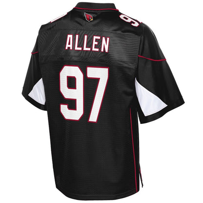 ARI ZA  Pro Line Black Alternate Team Jersey rtj football 3273