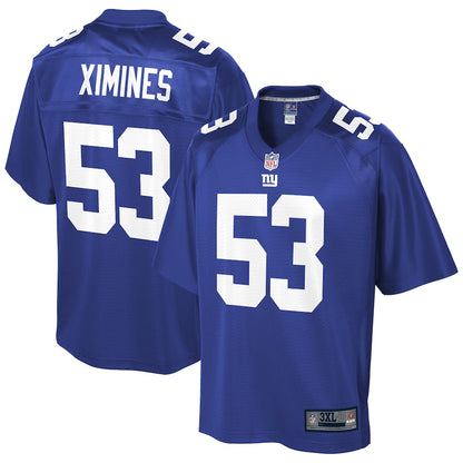 NYG OX  Pro Line Royal Big Tall Team Jersey rtj football 3109