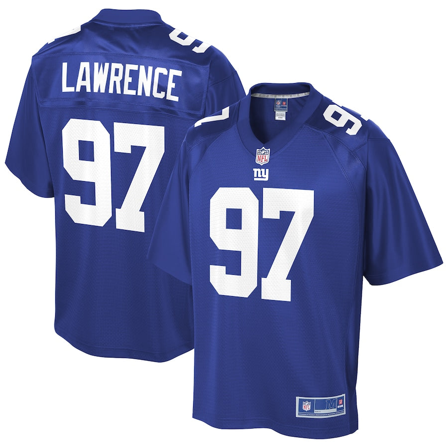 NYG DL  Pro Line Royal Team Jersey rtj football 3033