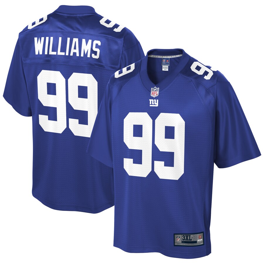 New York Giants Leonard Williams Big Tall NFL jersey front view