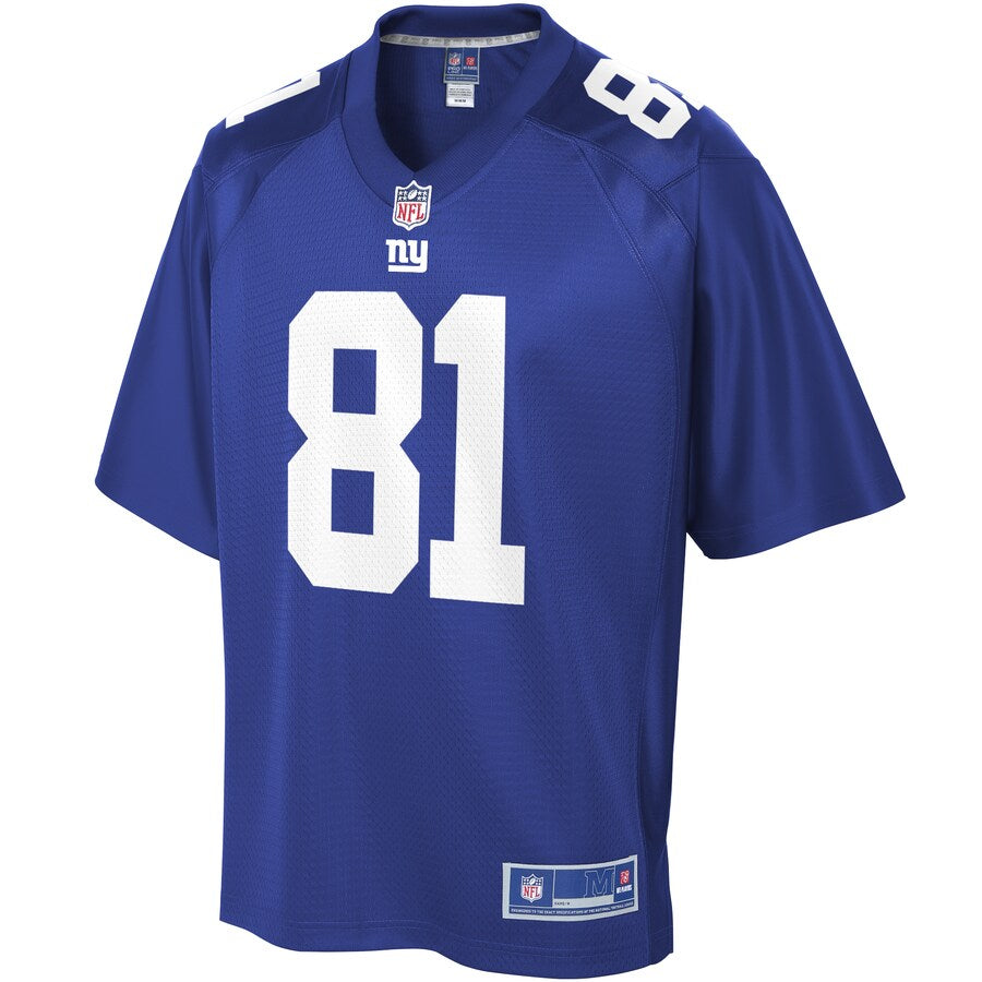 NYG RS  Pro Line Royal Jersey rtj football 3144