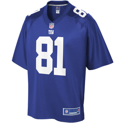 NYG RS  Pro Line Royal Jersey rtj football 3144