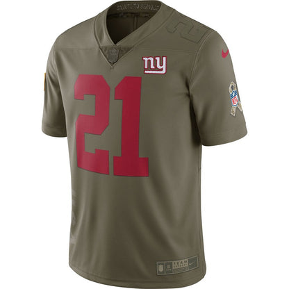 NYG LC Olive Salute To Service Limited Jersey rtj football 3064