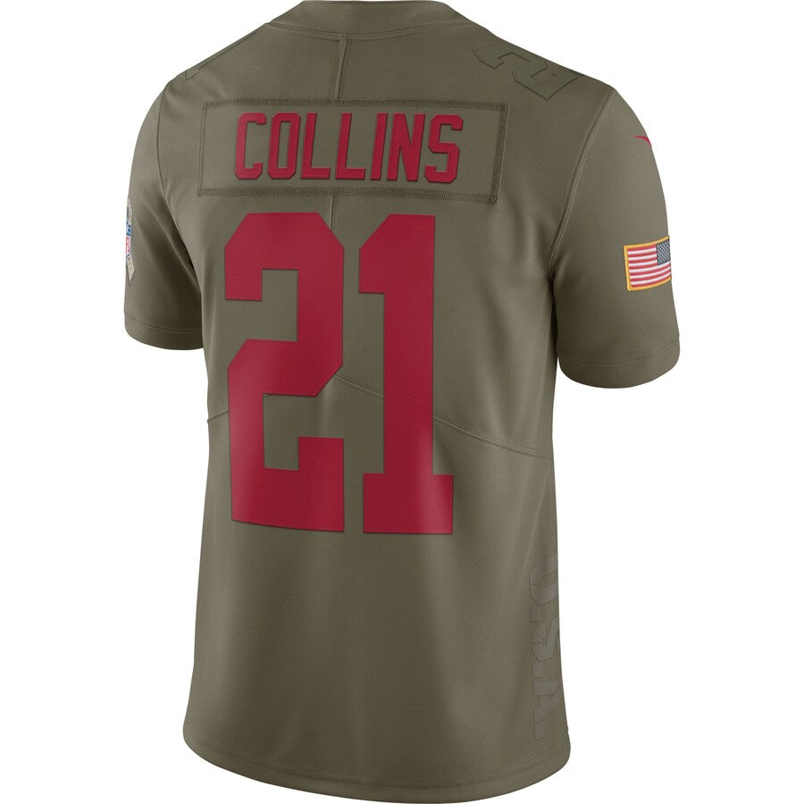 NYG LC Olive Salute To Service Limited Jersey rtj football 3064